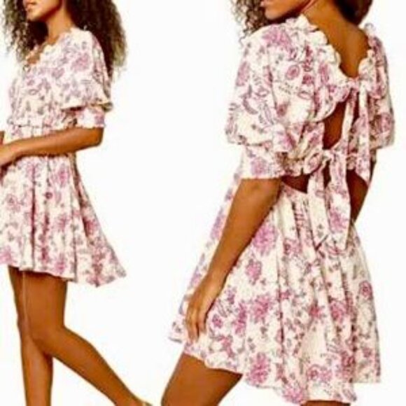 Misa Los Angeles Floral Dress/ARA - Picture 1 of 8